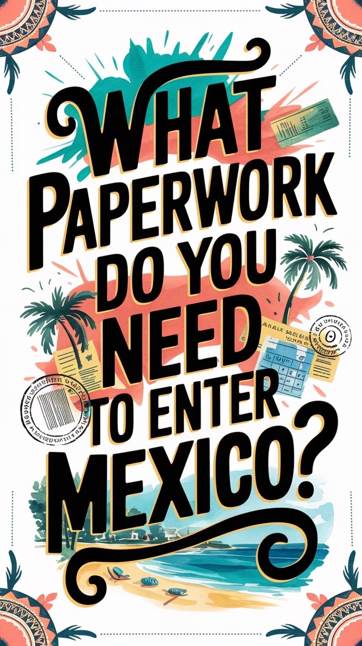 what paperwork do you need to enter mexico